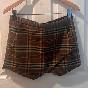Zara Plaid skirt